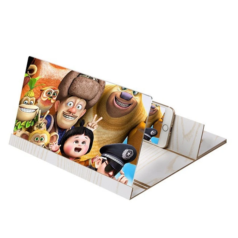 2 в 1 для мобильного телефона Экран усилитель сигнала Поддержка складная