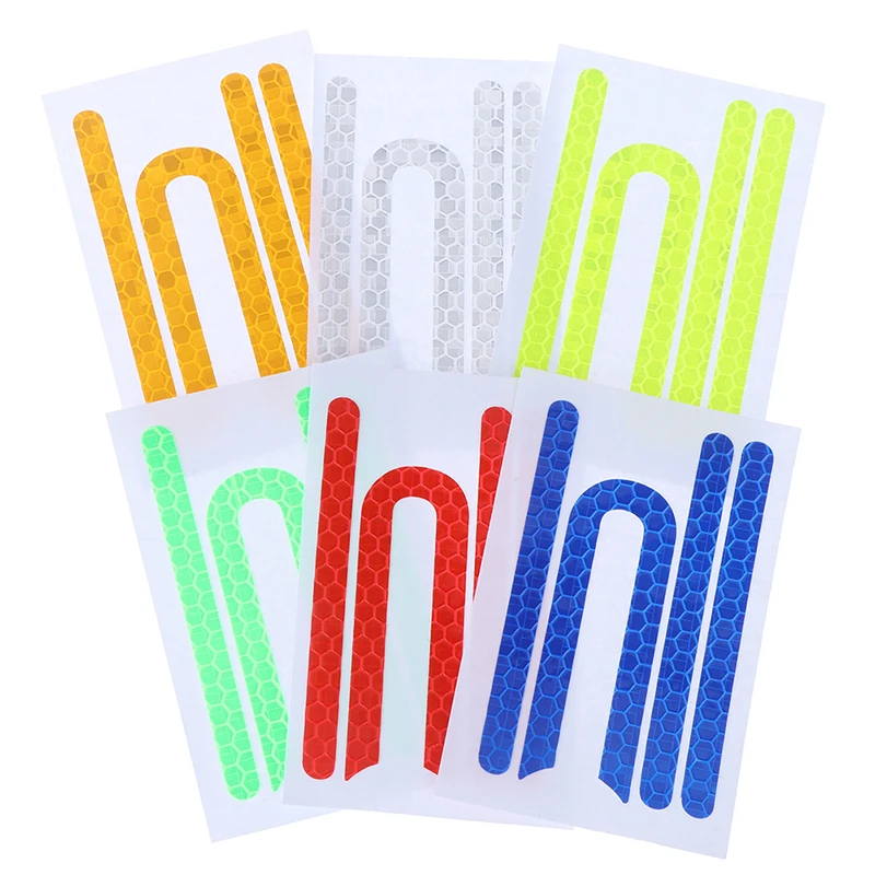 

4Pcs/set Electric Scooter Reflective Stickers For M365 Reflective Sticker For Safety Night Riding Cycling Scooter Parts