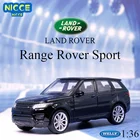 WELLY литая в масштабе 1:36 LAND ROVER Range Rover Sport SUV модель автомобиля из металлического сплава игрушечный автомобиль для мальчика Коллекция подарков B81