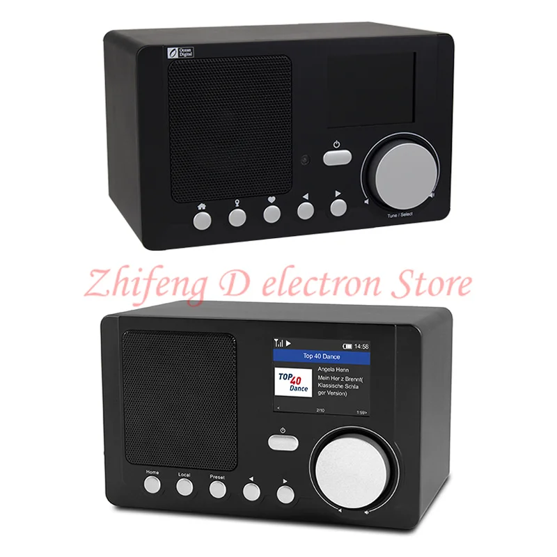 Ocean Digital WiFi Internet Radio WR210N Portable Radio， WEP / WPA WPA2，with Rechargeable Battery Bluetooth Receiver | Обустройство