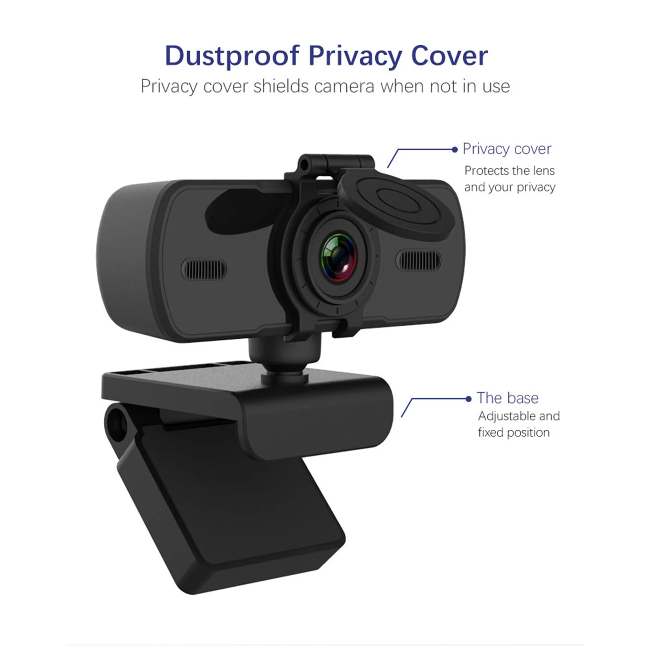 

Autofocus 1920*1080 Webcam 2k 1080p Camera HD Network USB Live Broadcast Laptop Computer Web Cam Camera Microphone