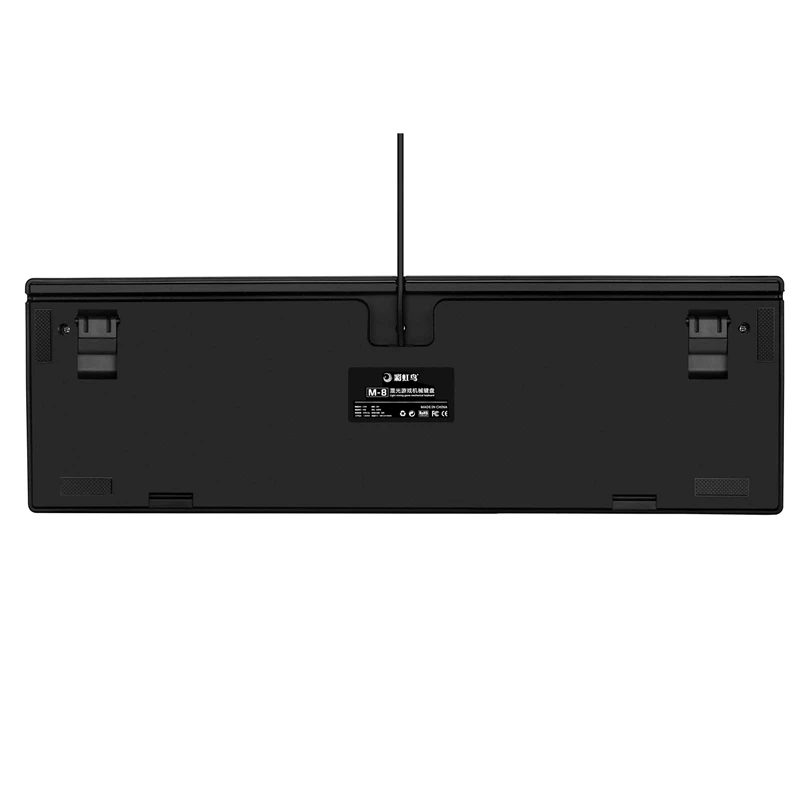 PPYY-игровая механическая клавиатура с подсветкой Rgb Gamer для компьютера ПК ноутбука