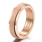 Кольца Somen из розового золота, кольца из вольфрама, Женские Ювелирные изделия, модное синее цветное кольцо, кольца для влюбленных пар, Подарок на годовщину