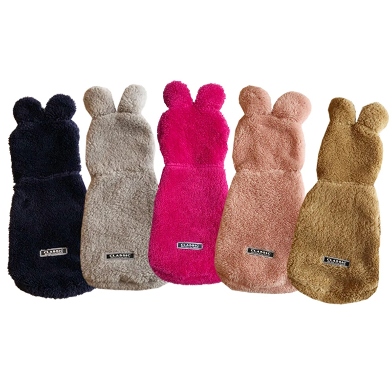 Флисовая одежда для собак зимнее теплое пальто куртка толстовка с капюшоном