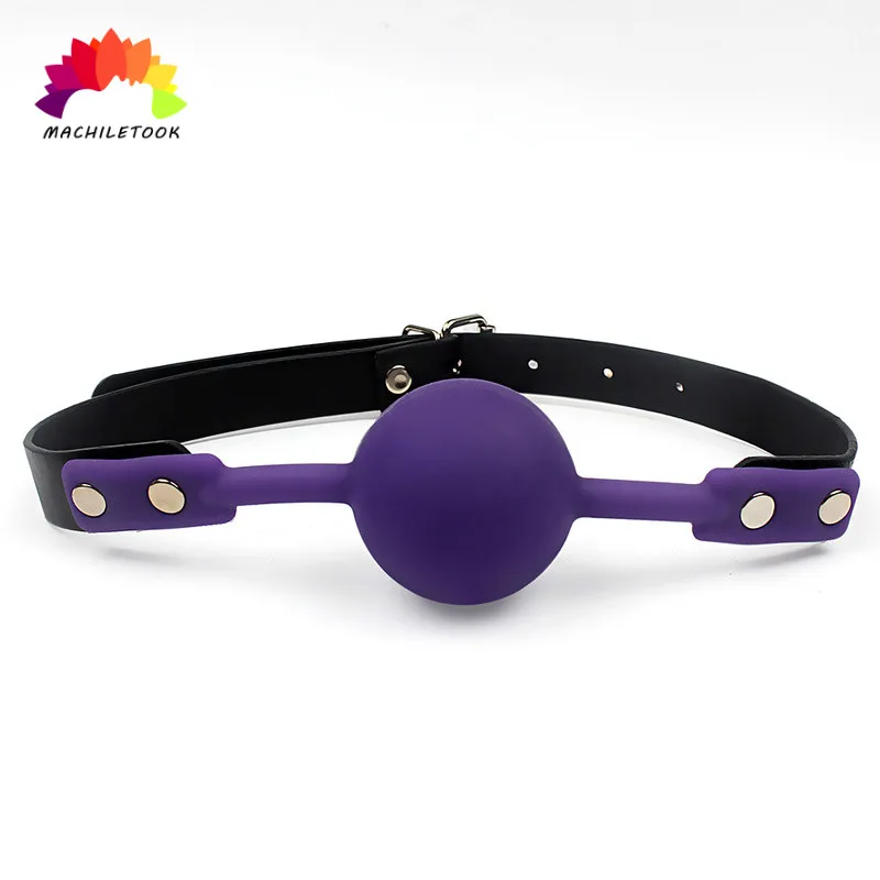 Из искусственной кожи для пероральной фиксации рта Gag Эротические товары SM Bondage