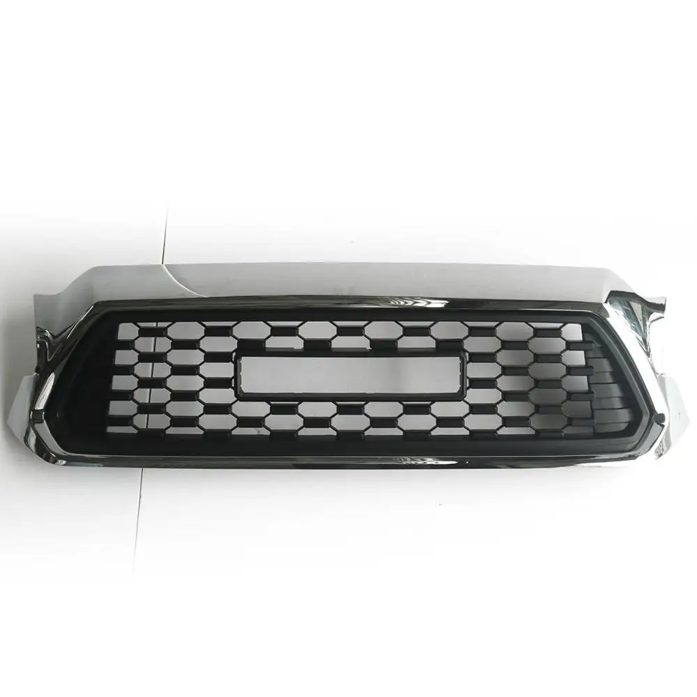Передняя решетка для Марка Toyota Tacoma 2012 2015 TRD PRO гриль матовый с эмблемой и рамкой