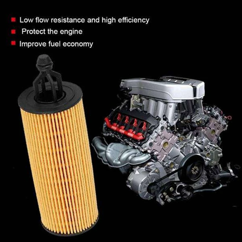 

Oil Filter for Jeep Grand Cherokee WK2 2010 -2019 / Wrangler 2014-2017 3604CC Engine 68191349AA 68191349AC