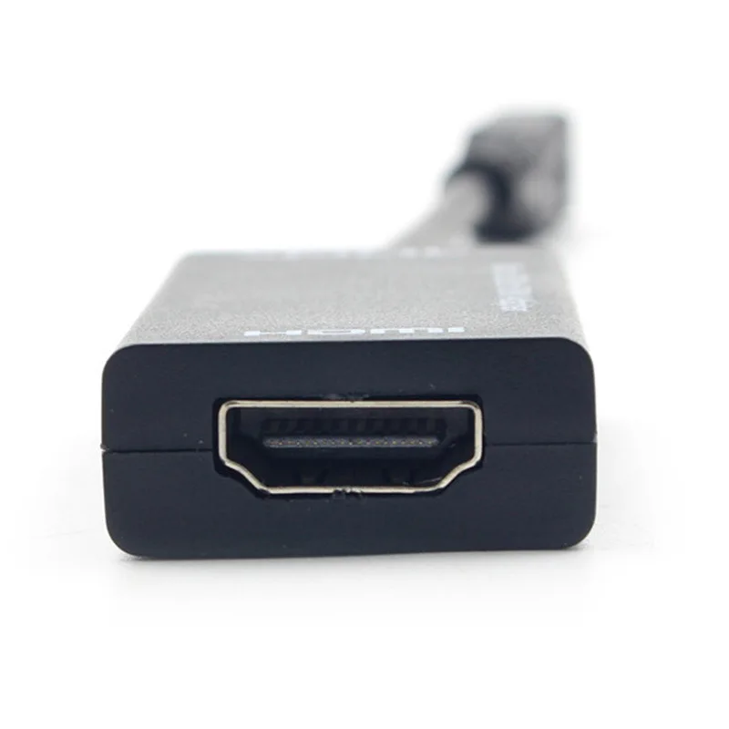Microusb usb на кабель HDTV адаптера 5pin мобильный телефон Android MICRO к HDMI HD ТВ экран адаптер