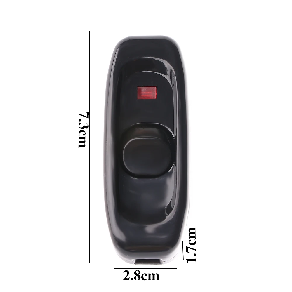 Прикроватный светильник со светодиодным индикатором переключатель 110-250 В