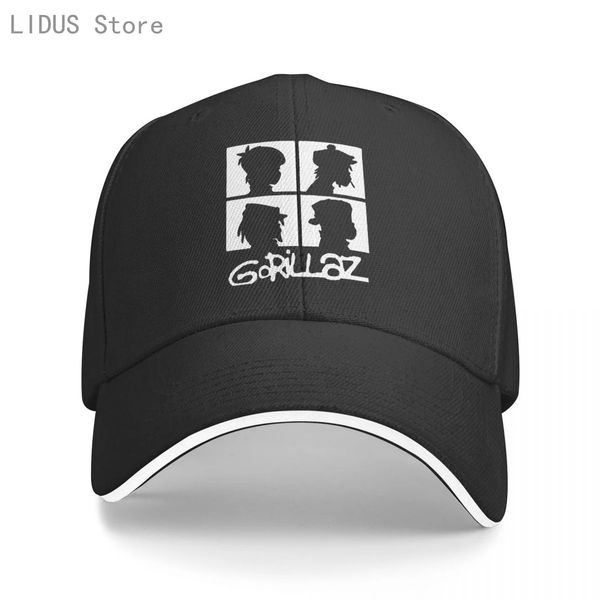 

Summer Brand Music Band Gorillaz Baseball Cap British Virtual Band Gorillaz Cartoon Snapback Hat Fashion Men Women Hip-Hop Hat