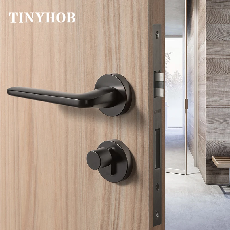 5 цветов/скандинавский дверной замок из цинкового сплава для межкомнатной двери