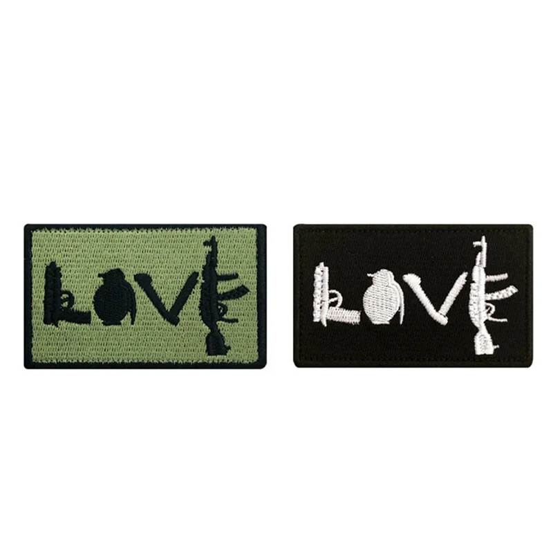 

National Weapon Patch Armband Badge Applique Tactical Reflective Patches