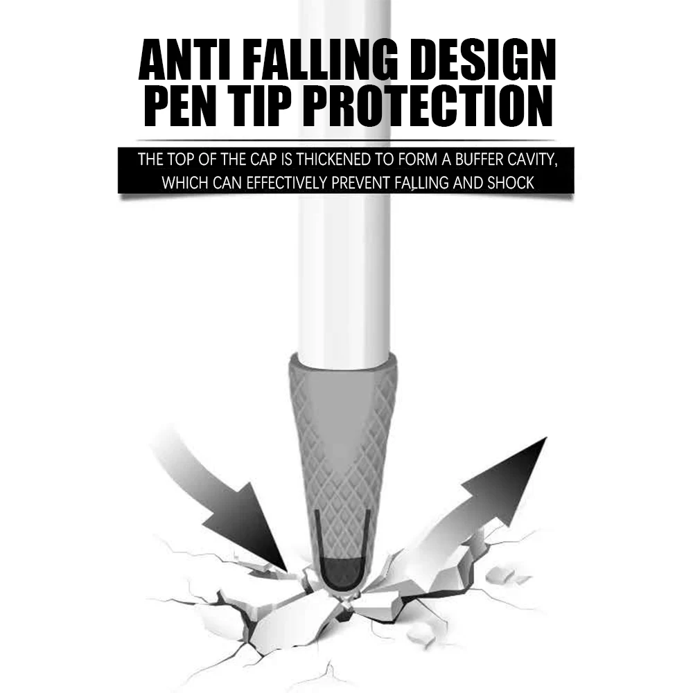 Мягкий силиконовый чехол для Apple Pencil 2 го поколения планшета стилус аксессуары