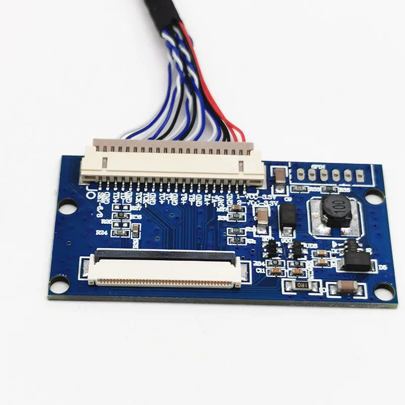 Универсальный преобразователь сигнала LVDS DF14 20Pin в FPC 40Pin разъем 20 FFC Для ЖК-панели 7