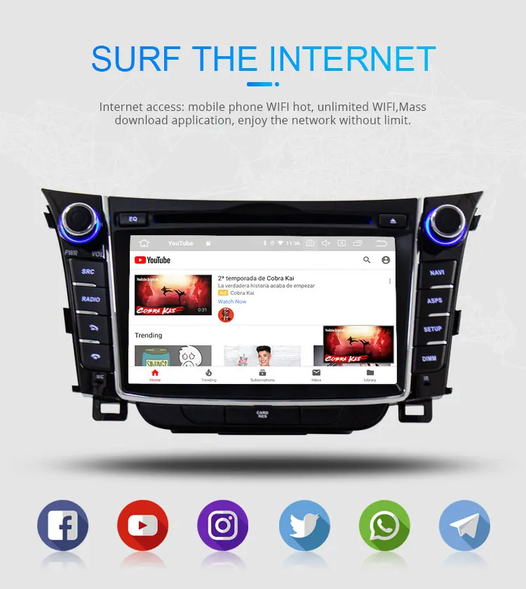 LJHANG dvd-плеер для автомобиля Android 9,0 для HYUNDAI i30 Elantra GT 2012- gps Navi wifi Мультимедиа Стерео 2Din Автомагнитола ips 8 ядерный
