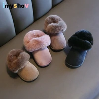 toddler winter baby boots for girl boy shoes newborn infant ankle booties kids snow botas children warm fur chaussure bebe fille