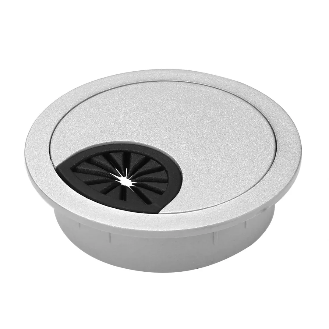 Пластиковый настольный втулка для кабеля 60 мм круглое отверстие компьютерного