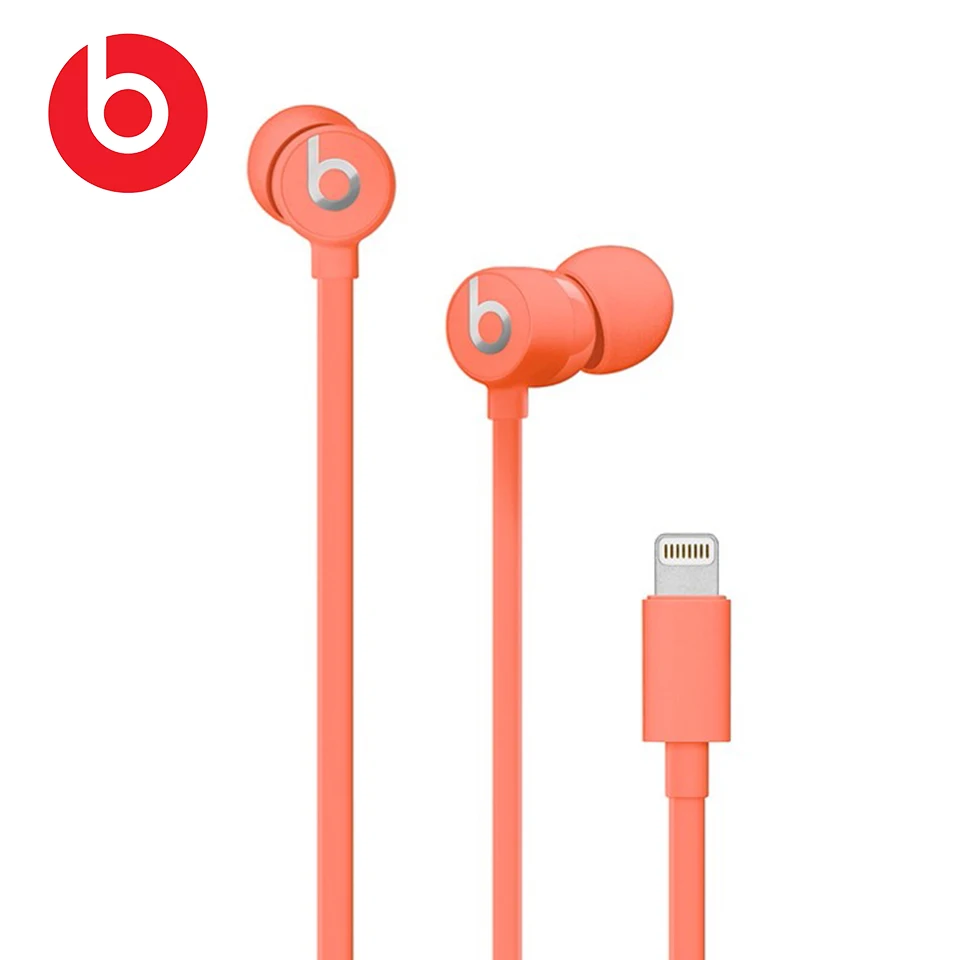 

Original BEATS urBEATS 2.0 3rd Generation 3.5mm & Lightning Plug Wired Earphone Stereo Sport Headset Earbuds Handsfree with Mic