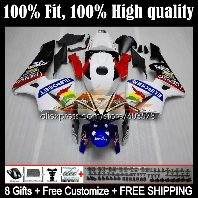 

Injection Body For HONDA CBR600 RR CBR600RR CBR600F5 2005 2006 83CL.17 CBR 600 RR CC 600RR 600F5 F5 05 06 Fairings EUROBET