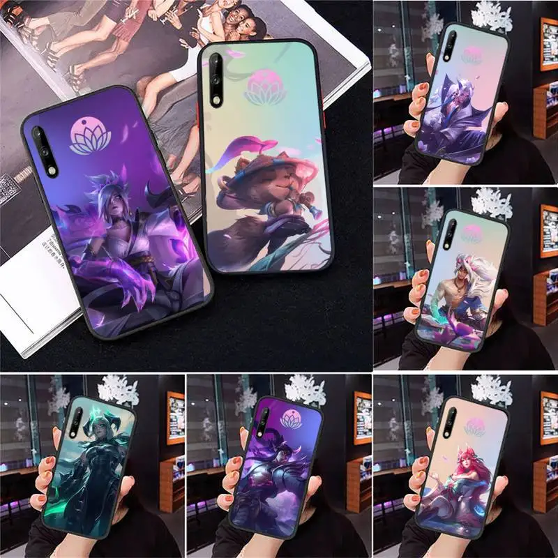 

League of Legends LOL Phone Case for Huawei mate 9 10 20 20X 30 40 pro lite Fundas cover