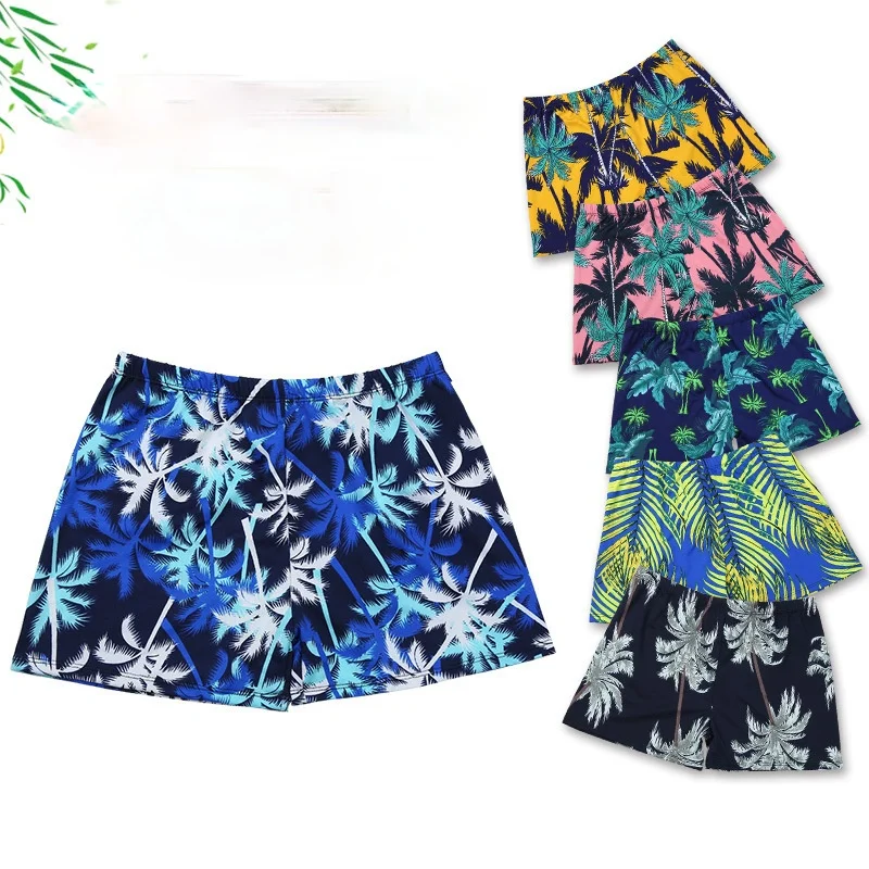 

Men's Swimming Trunks 2021 New Printed Beach Swimming Pool Hot Spring Loose Quick-drying Swimming Shorts Suitable for Swimming