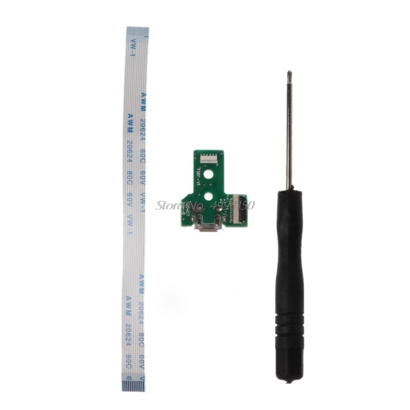 Монтажная плата тонкий USB зарядная Контроллер Разъем Порт JDS 030 12 Pin кабель питания