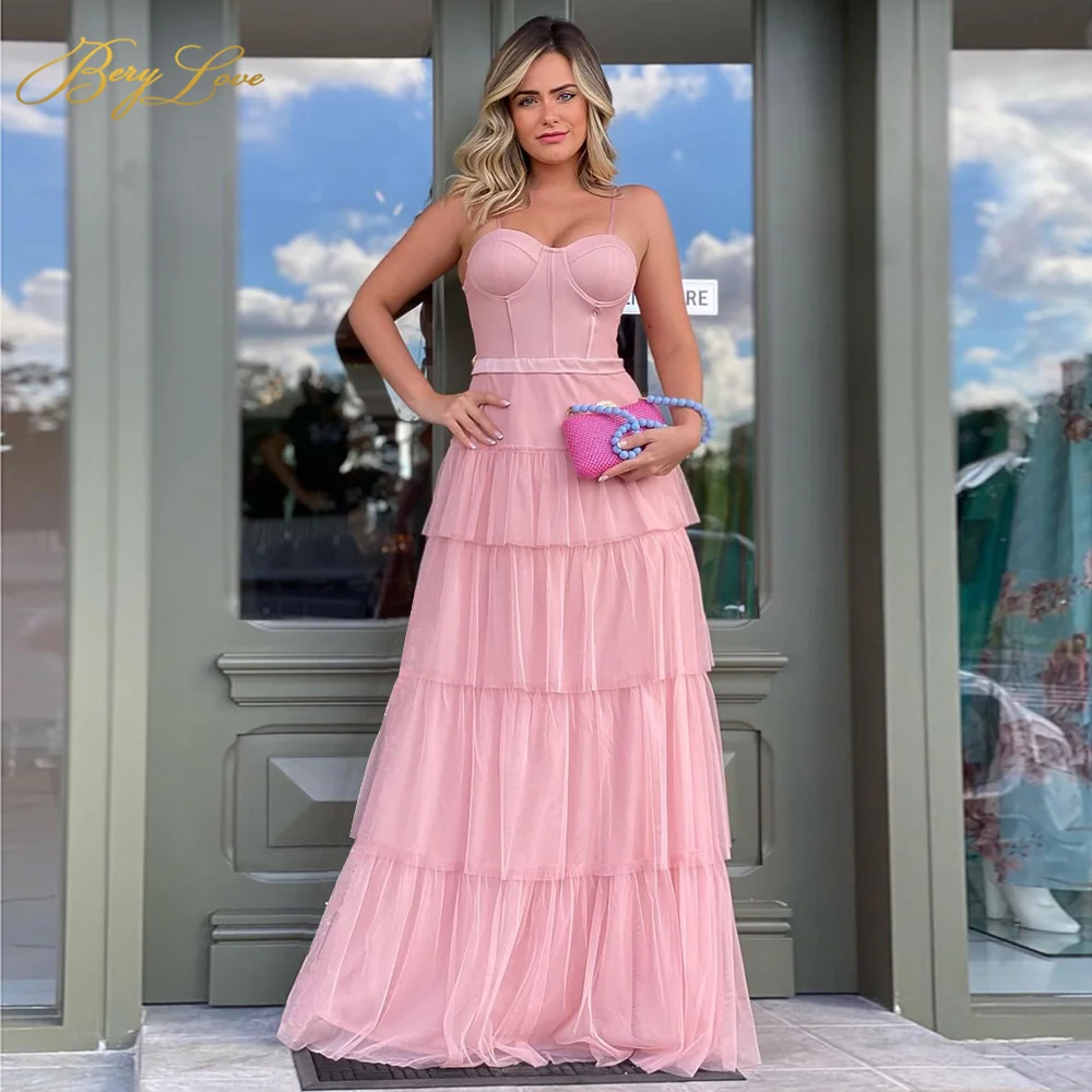 

Длинные платья Berylove в виде звёздочек на бретельках, элегантные вечерние платья для выпускного вечера, платья для вечеринки