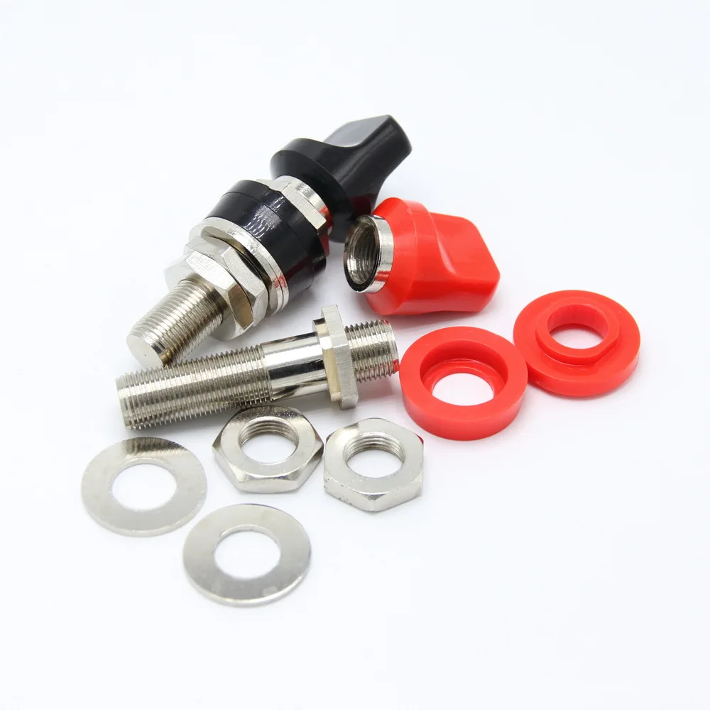 M12 Large current 12mm diameter terminal with 4mm banana socket for Power supply inverter terminal 2pcs/lot