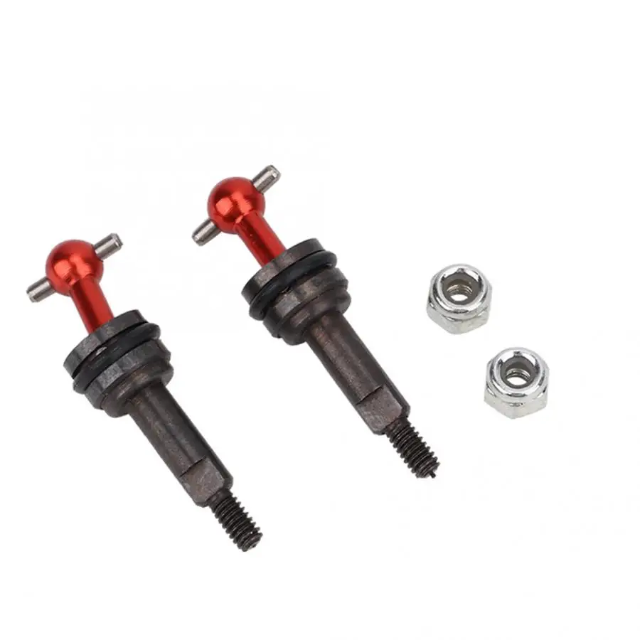 2PCS RC Car Universal Drive Joint Spare Parts Fit for WLtoys 1/28 K969 K989 P929 Vehicle Model Accessory | Игрушки и хобби