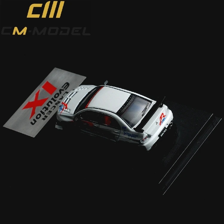 CM модель 1:64 Mitsubishi Lancer Evolution IX жемчужная белая автомобиля|Наземный транспорт| |