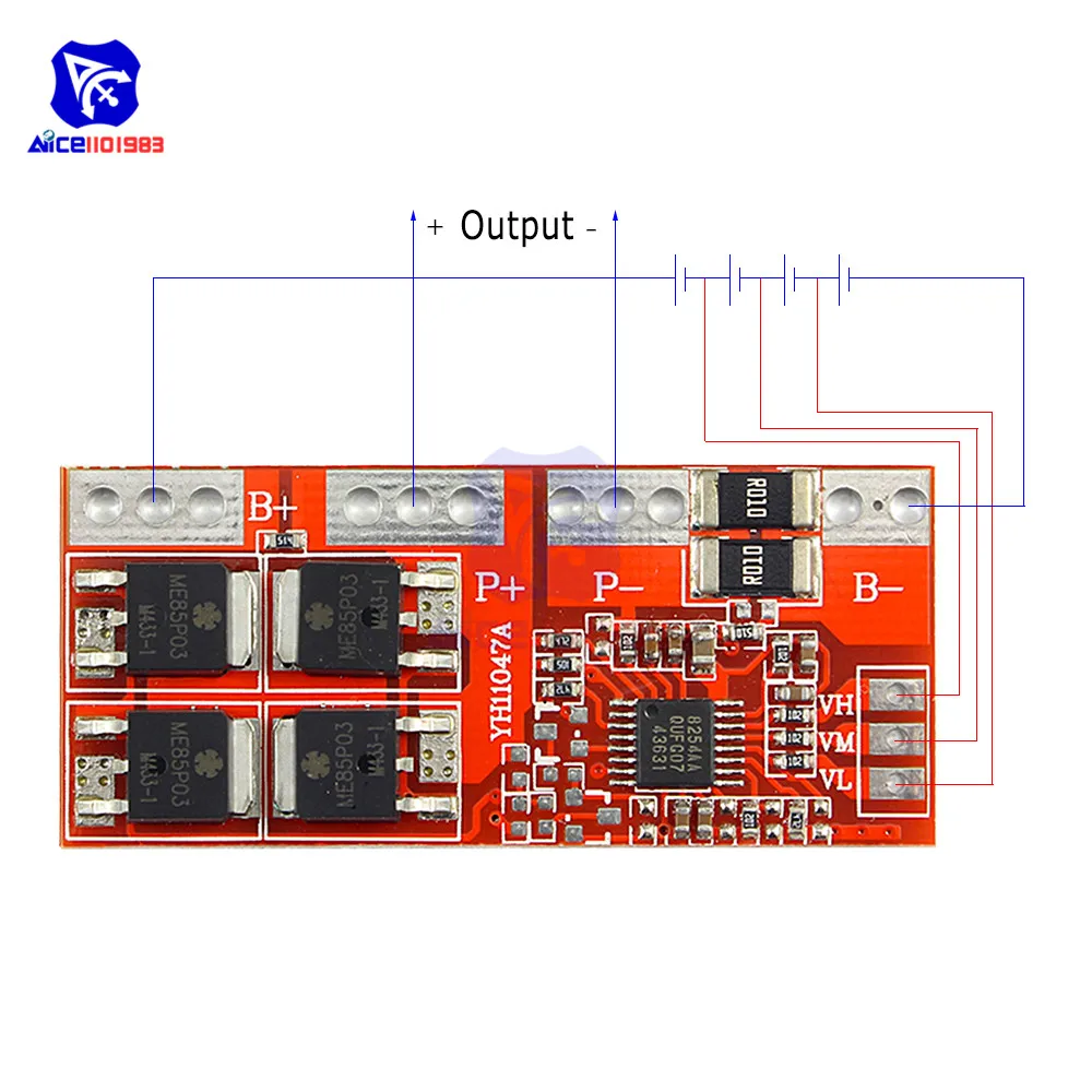 Diymore 4S 15A 30A Защитная плата модуля литий-ионной батареи 18650 | Электронные