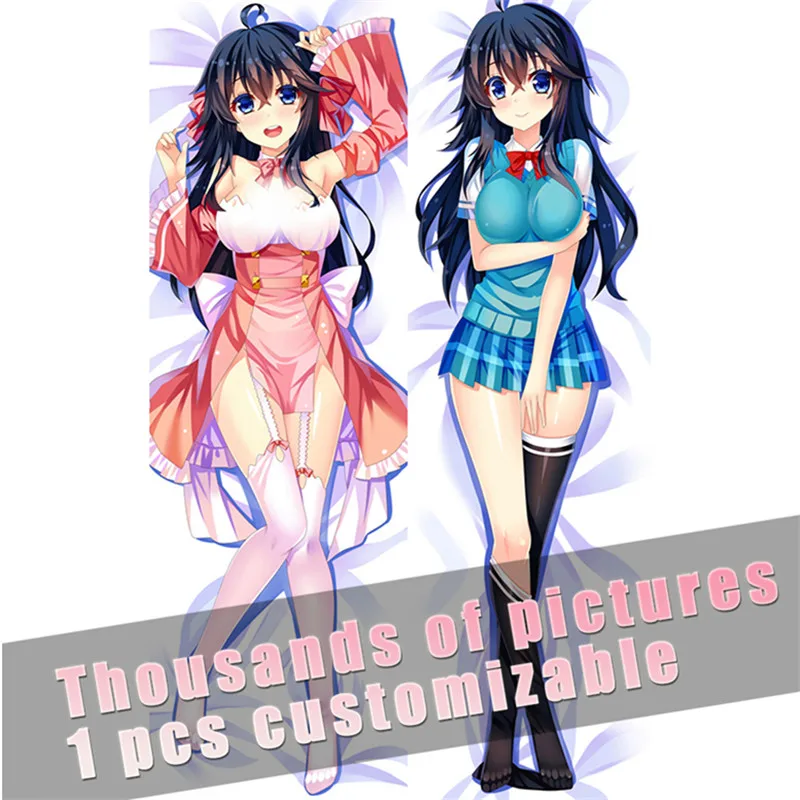 

Tamaki Ako обнимающая наволочка для подушки розовое платье наволочка для героя дакимакура в японском стиле аниме декоративная подушка для дива...