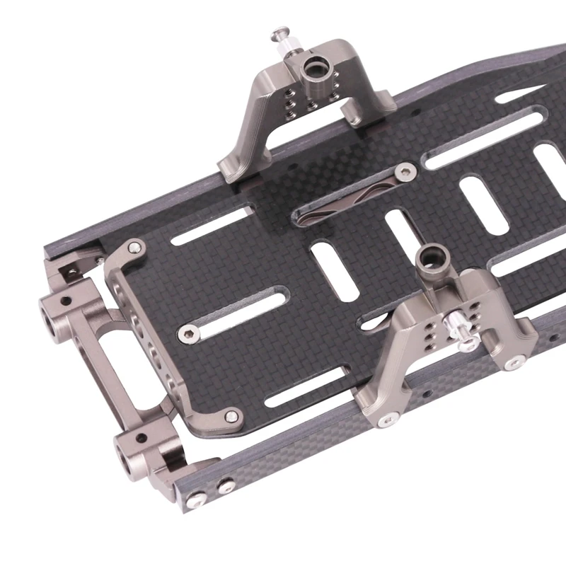 

31m Wheelbase Carbon Fiber and Metal RC Car Frame Chassis Kit For Axial SCX10 / D90 1/10 Scale RC Model Crawler