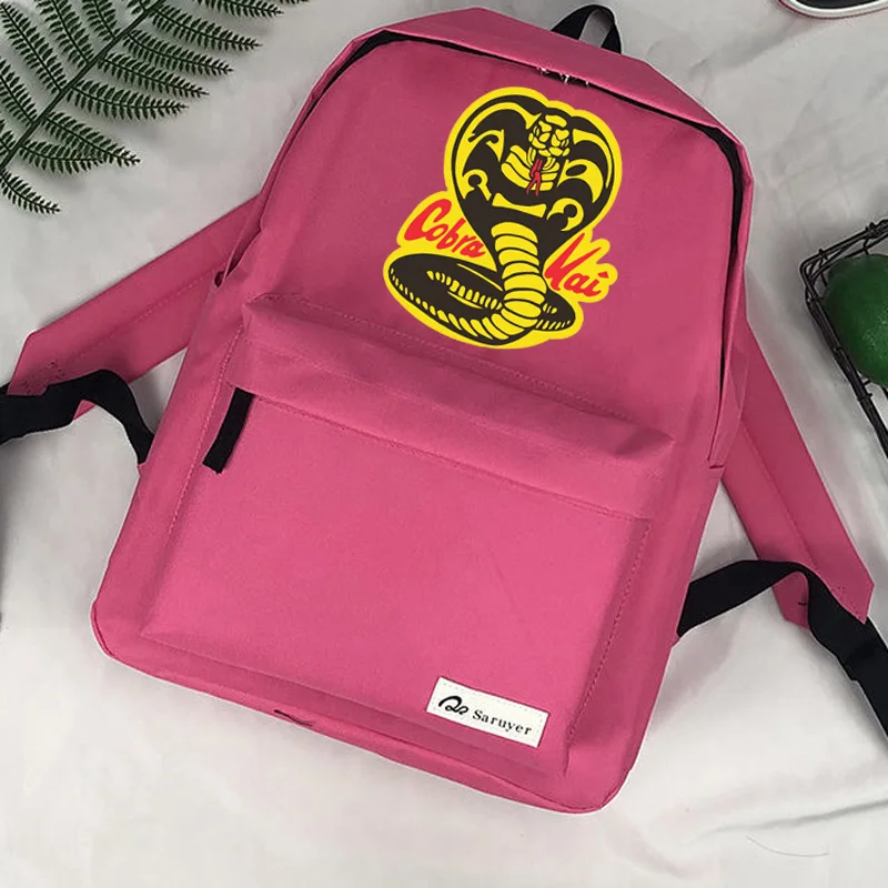 

Cobra Kai mochila bagpack bolsas school 2021 bolso mujer sac a dos mochilas da moda men backpack
