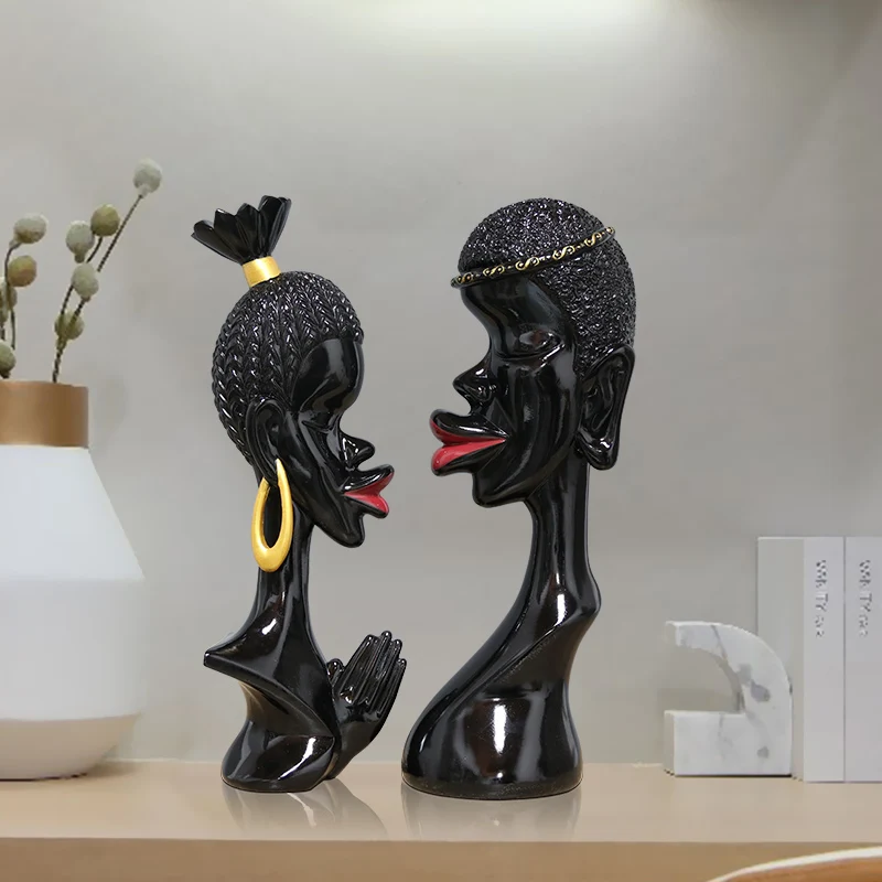 

European Abstract lovers' Ornaments Creative Home Living Room TV Wine Cabinet Decoration Arts And Crafts Decorations For Home