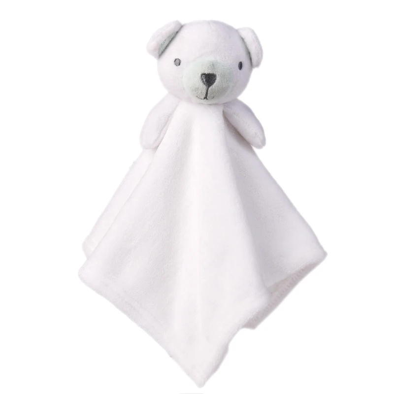 

Cute Plush Rabbit Doll Toys Baby Pacifier Bunny Soothing Towel Infant Soft Security Blanket Rattle Toy