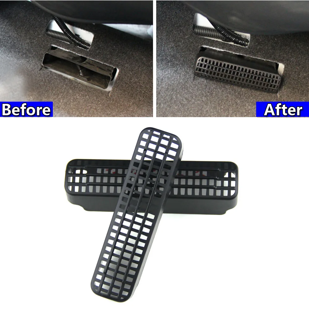 

For Toyota Corolla E17 E18 2013-2018 Under Seat Floor Rear AC Heater Air Conditioner Duct Vent Cover Grill Outlet Covers
