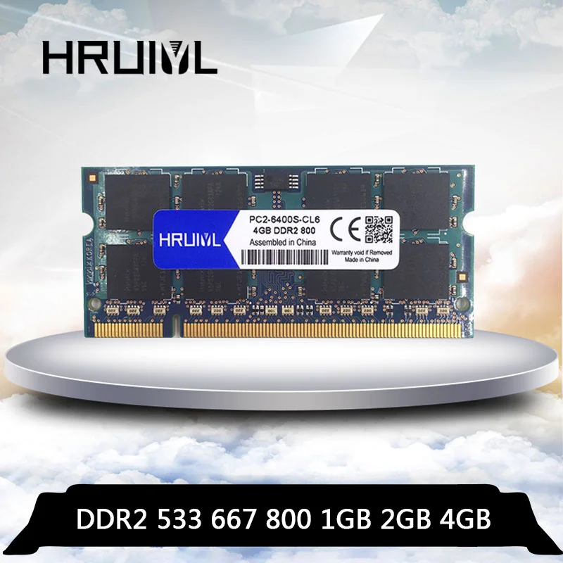 Память для ноутбука флэш память DDR2 4 Гб 2 1 ГБ DDR 533 МГц 667 800 ноутбука|Оперативная