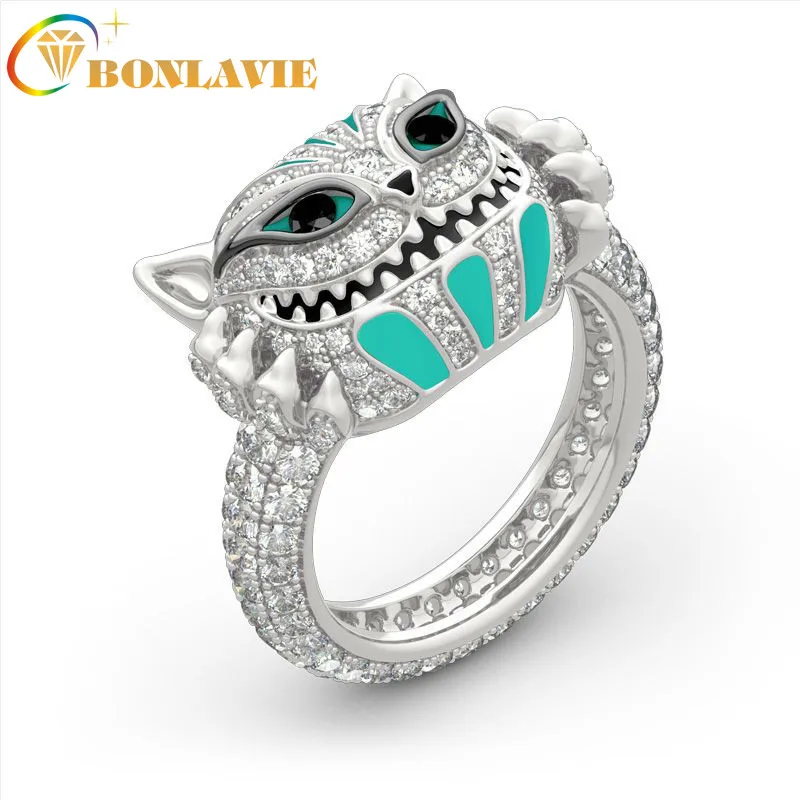 Кольца Стразы женские из металлического сплава украшения в стиле панк ужасы