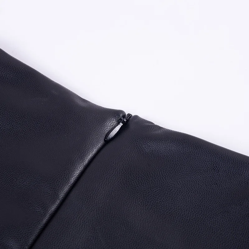 

Women Pu Leather Pants Black Hip Push Up Sexy Stretch Bodycon Trousers Women High Waist Long Pants 2021 New