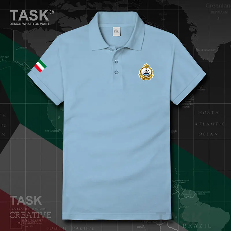 

Navy Kuwait Kuwaiti al-Kuwait KWT new Tops t shirt mens Military Tactical Army Men polo shirts cotton casual short sleeve tees