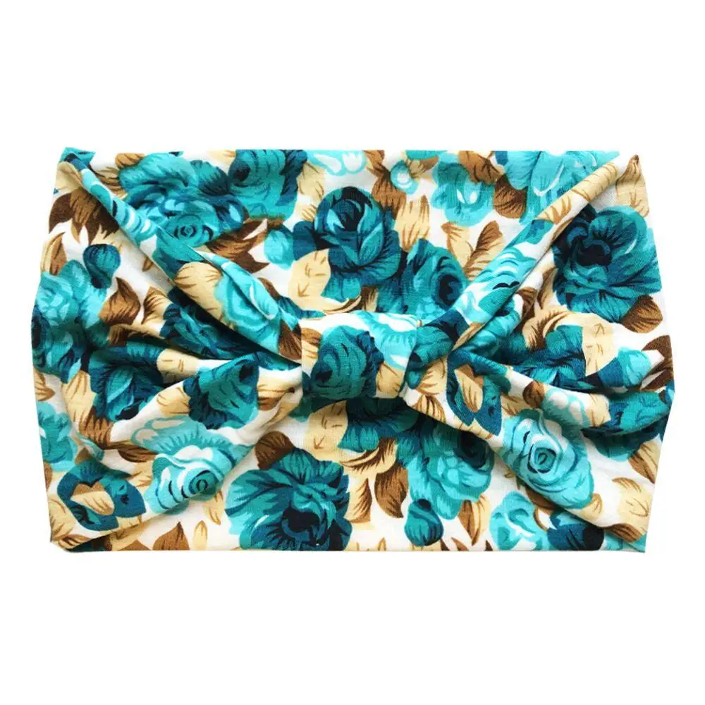 

Wide Headband Flower Knot Headband Noble Scrunchy Twist Yoga Hair Band Turban Hairdband Bandage On Head For Women