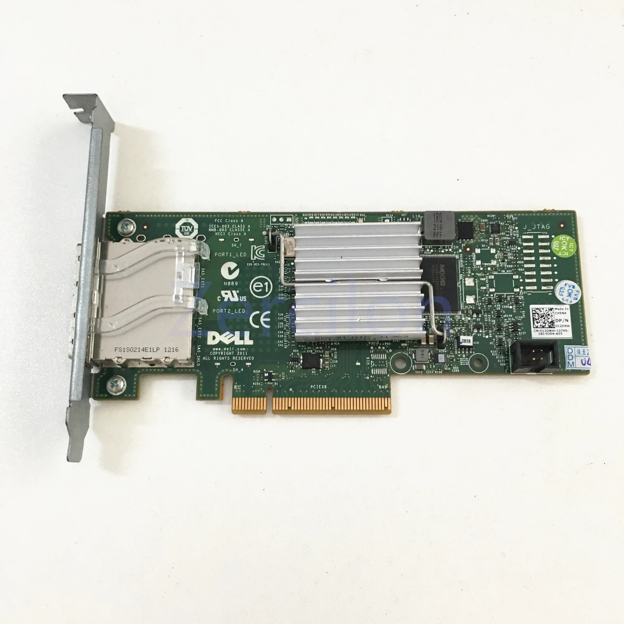 бу оригинал dell h200e 6 гб и надписью