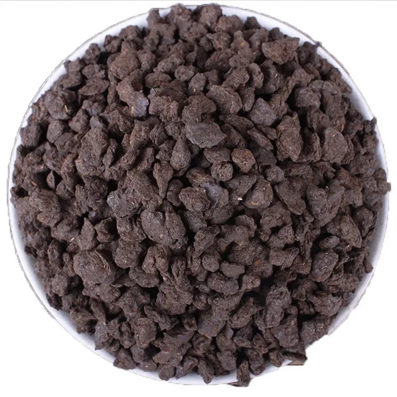 

Yunnan Pu'er Tea Menghai Fragrance of Glutinous Rice Small Pieces of Silver Tea Fossil Antique Tree Cooked Tea Tea in Bulk