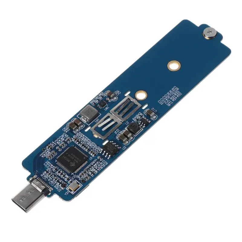 Алюминиевый M.2 NVME к USB 3 1 тип A PCIE SSD HDD обрабатывающий корпус с ЧПУ M-Key