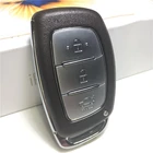 Автомобильный смарт-ключ без ключа с 3 кнопками, 434 МГц, чип 8A для Hyundai IX25 ix-25 CRETA 95440-C9001 95440-C9100, интеллектуальный дистанционный ключ