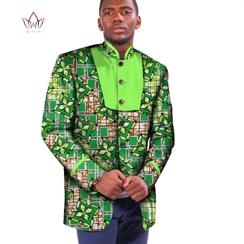 Африканская куртка для мужчин Африканский Мужской Топ с длинным рукавом