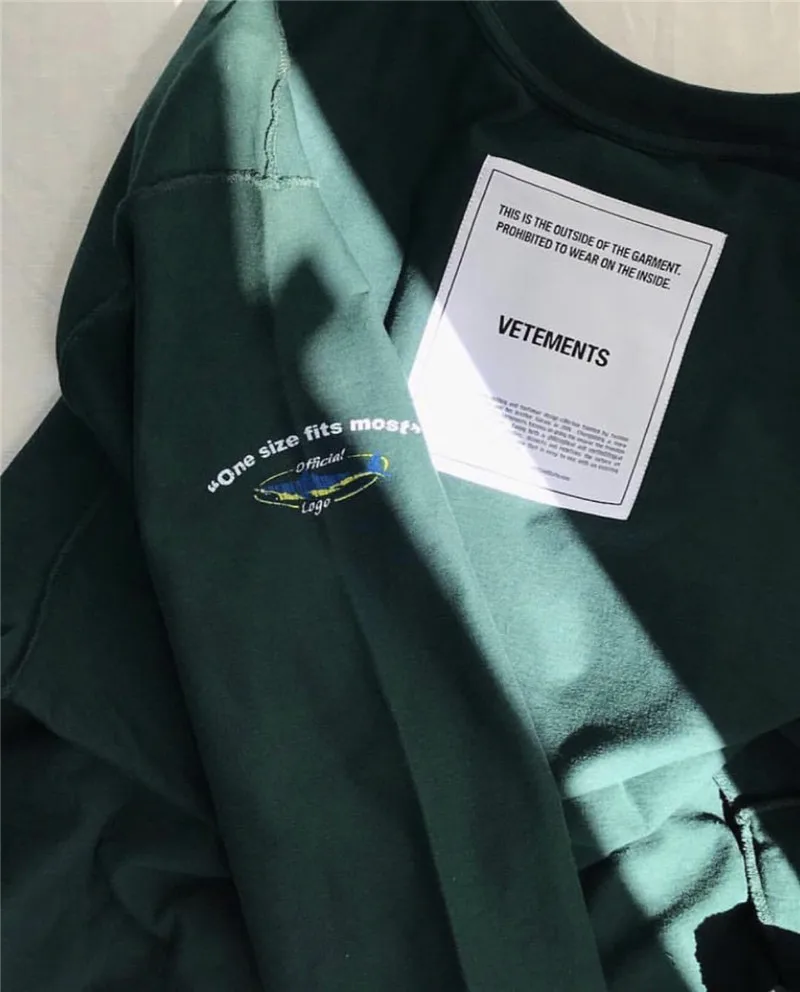 Мужские и женские футболки Vete мужские футболки ts 2019SS положительная одежда свободные длинные рукава Vete мужские футболки ts высокое качество Джерси хлопок astroworld