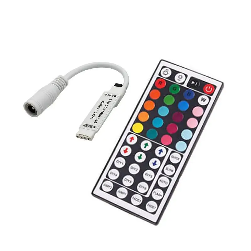 100 шт. DC12V 24V 44 клавишный пульт ir led rgb пульта дистанционного управления для 5050/3528