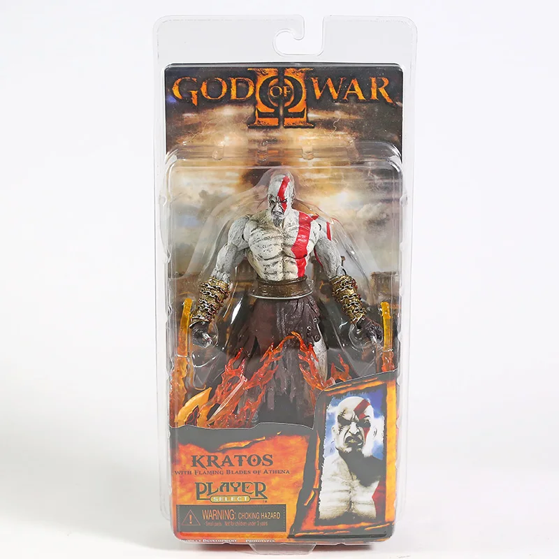 

NECA God of War Kratos in Ares Armor Blades ПВХ экшн-фигурка игрушка 7 дюймов 18 см Высокое качество